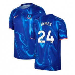 Chelsea Reece James #24 Domaci Dres 2024-25 Kratak Rukavima